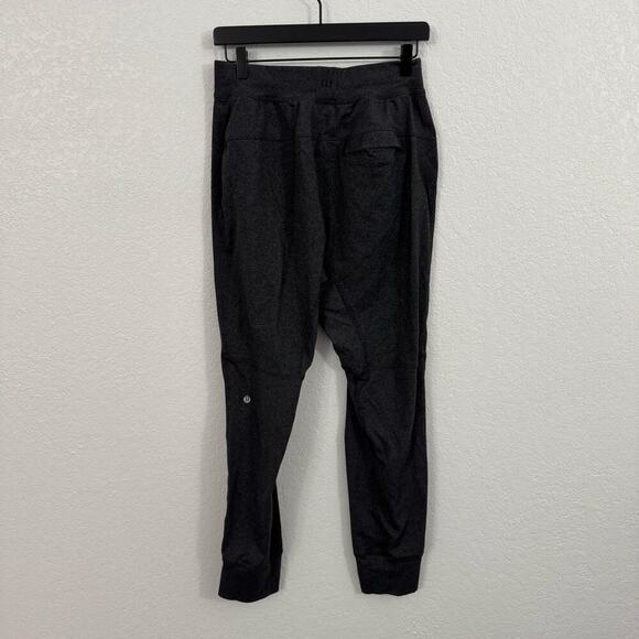 Lululemon Intent Jogger Drawstring Sweatpants 30" Heathered Black Grey Small - Picture 6 of 10